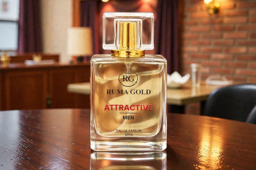 Ruma Gold Attractive Perfume for Men- 50ml - Image 4