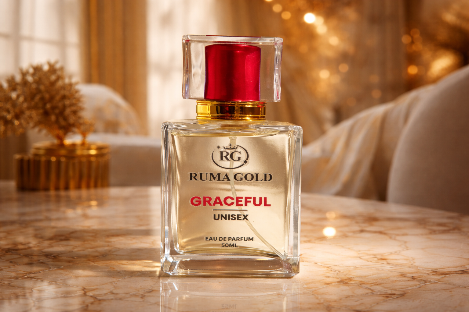 Ruma Gold Gracefull Perfume Women -50ml