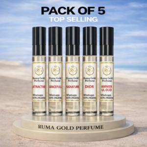 Ruma Gold Perfume Tester Pack -5